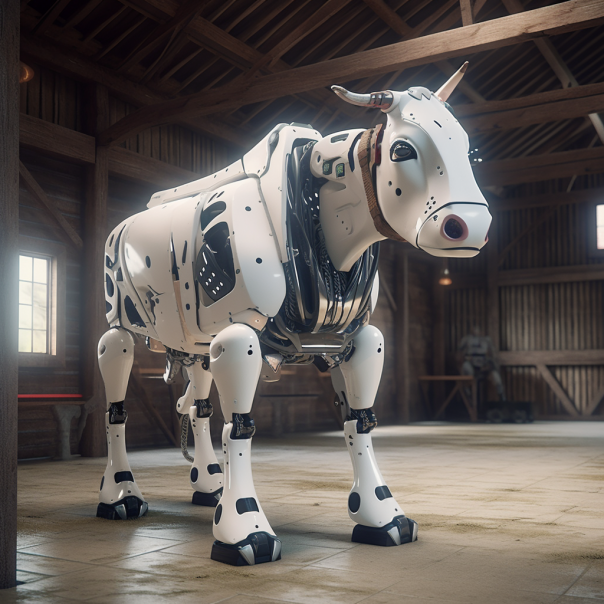 robot cow