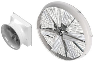 exhaust and panel fans